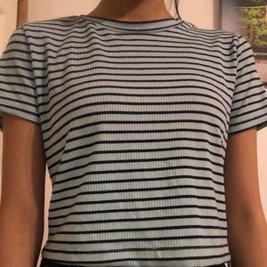 Cute striped crop top